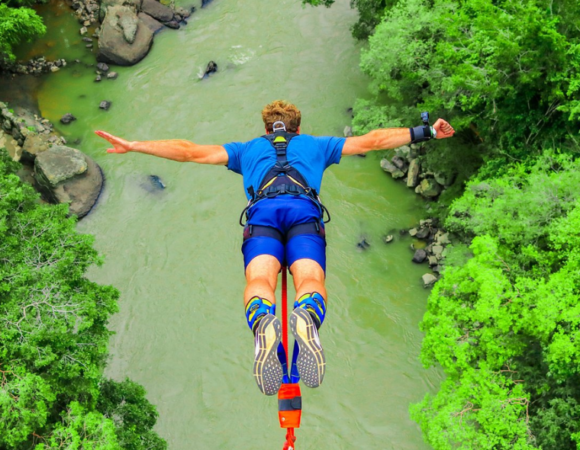 Reverse Bungee Jumping In Rishikesh