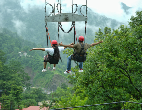 Giant Swing in Rishikesh
